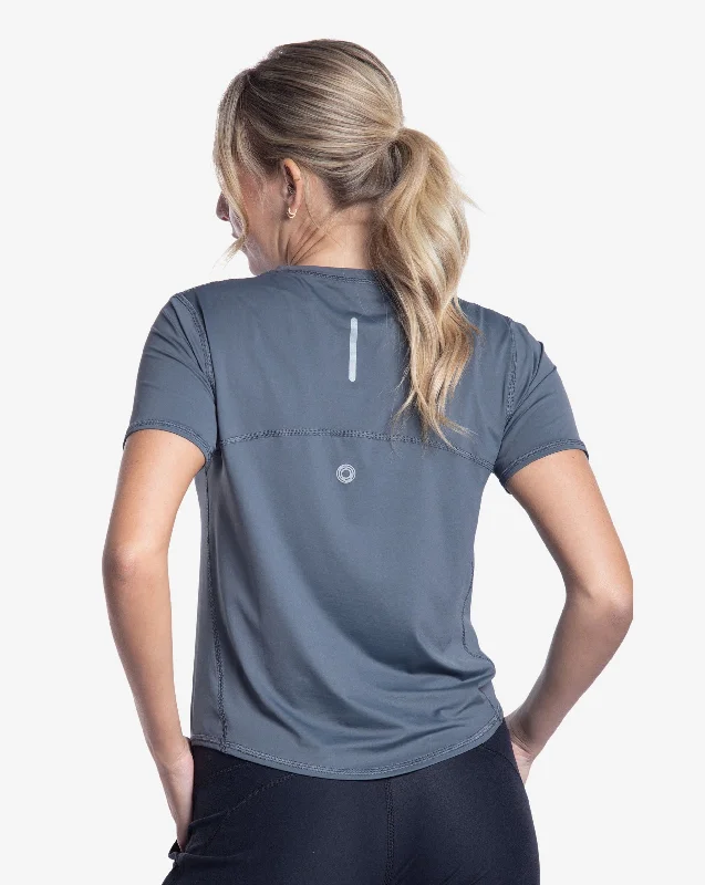 Unbeatable Deals On Breathable Yoga Apparel WOMEN'S RELAXED SHORT SLEEVE CREW (1101)