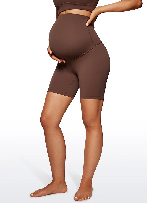 Stretch Your Limits, Not Your Wallet Butterluxe Maternity Shorts 6''- Super High Waist Stretch Your Limits, Not Your Wallet Butterluxe Maternity Shorts 6''- Super High Waist