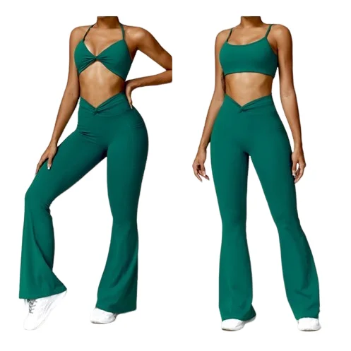 Lightweight, Breathable Yoga Wear At Special Prices Yoga set Flares quick dry beauty back fitness wear set 8528 5 colors Lightweight, Breathable Yoga Wear At Special Prices Yoga set Flares quick dry beauty back fitness wear set 8528 5 colors