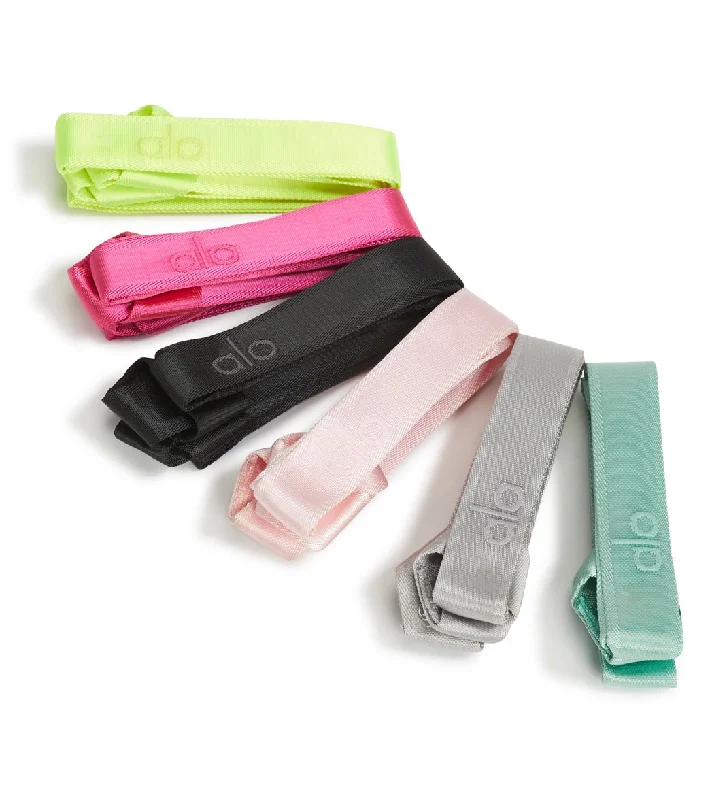 Serenity Starts With Savings On Yoga Gear Alo Yoga Strap and Mat Carry Strap Honeydew Serenity Starts With Savings On Yoga Gear Alo Yoga Strap and Mat Carry Strap Honeydew