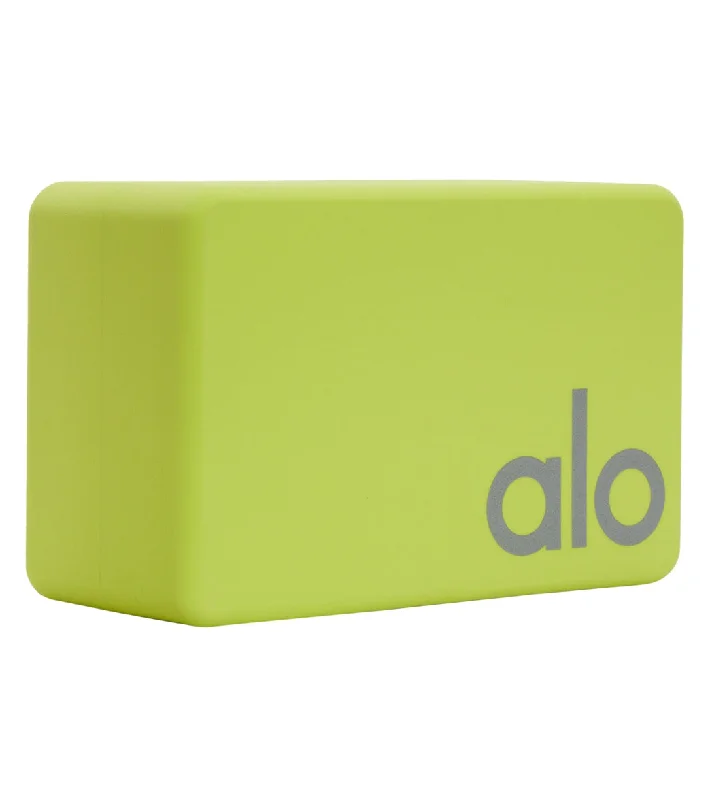 Stretch, Strengthen, And Save Today Alo Yoga Uplifting Yoga Block Highlighter/Silver Stretch, Strengthen, And Save Today Alo Yoga Uplifting Yoga Block Highlighter/Silver