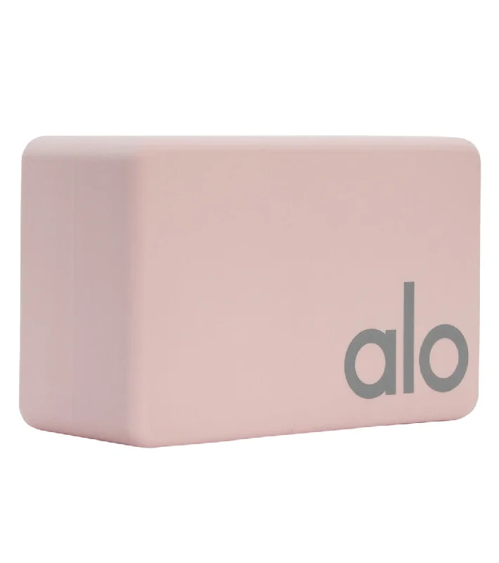 Elevate Your Yoga Journey With Special Deals Alo Yoga Uplifting Yoga Block Powder Pink/Silver Elevate Your Yoga Journey With Special Deals Alo Yoga Uplifting Yoga Block Powder Pink/Silver