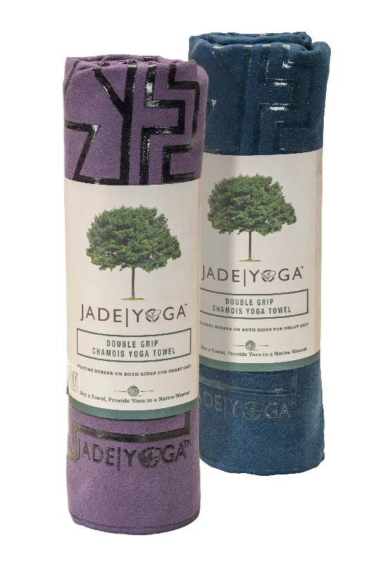 Inner Peace, Outer Savings On Yoga Essentials Double Grip Chamois Yoga Towel
