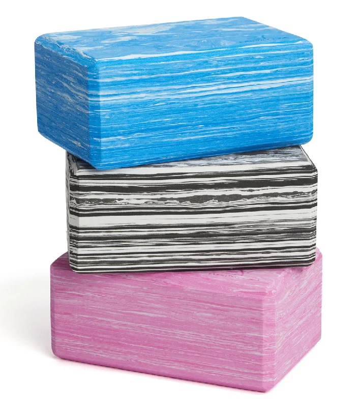 Move Freely, Shop Smart With Yoga Discounts Everyday Yoga 4 Inch Marbled Foam Yoga Block Marble Move Freely, Shop Smart With Yoga Discounts Everyday Yoga 4 Inch Marbled Foam Yoga Block Marble