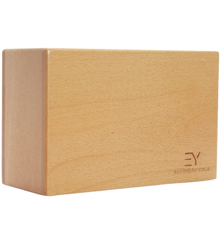 Essential Yoga Tools Now At Unbeatable Prices Everyday Yoga 4 inch Wood Block Natural Wood Essential Yoga Tools Now At Unbeatable Prices Everyday Yoga 4 inch Wood Block Natural Wood