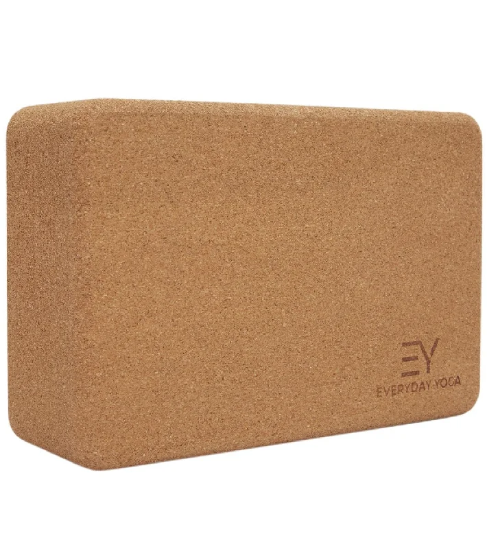Enhance Every Stretch With Premium Yoga Gear Everyday Yoga Cork Yoga Block 3 Inch Natural Enhance Every Stretch With Premium Yoga Gear Everyday Yoga Cork Yoga Block 3 Inch Natural