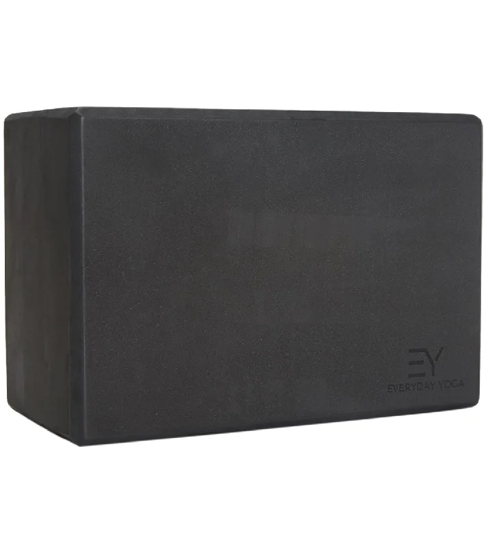 Relax, Restore, And Save On Yoga Essentials Everyday Yoga Foam Super Block Black