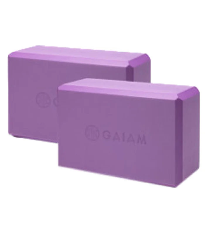 Elevate Your Experience With Must-Have Yoga Gear Gaiam 2 Pack Yoga Blocks Deep Purple Elevate Your Experience With Must-Have Yoga Gear Gaiam 2 Pack Yoga Blocks Deep Purple