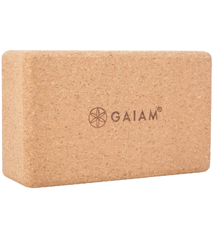 Breathe Easy With Budget-Friendly Yoga Gear Gaiam Cork Yoga Block 3 Inch