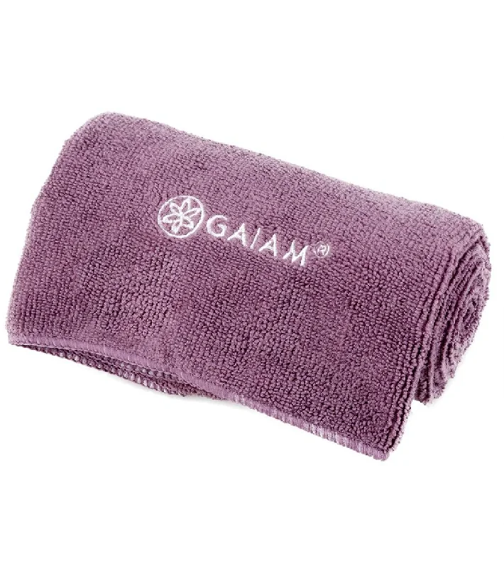 Mindful Movement Starts With Mindful Savings Gaiam Thirsty Yoga Hand Towel Lavender