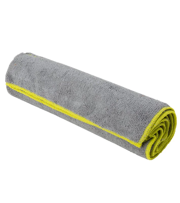 Premium Yoga Accessories At Reduced Prices Gaiam Thirsty Yoga Hand Towel Storm/Citron Premium Yoga Accessories At Reduced Prices Gaiam Thirsty Yoga Hand Towel Storm/Citron
