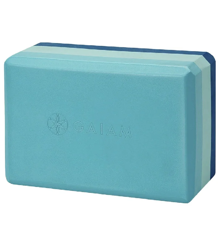 Limited-Time Sale On Premium Yoga Gear Gaiam Tri-Color Foam Yoga Block