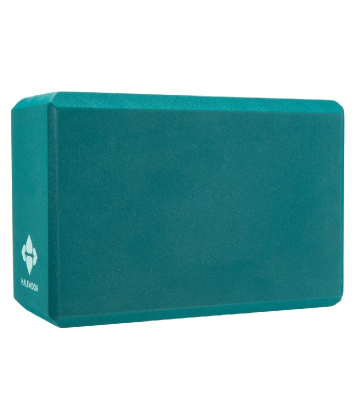 Stretch, Relax, And Save On Yoga Essentials Halfmoon 4" Foam Yoga Block Glacier