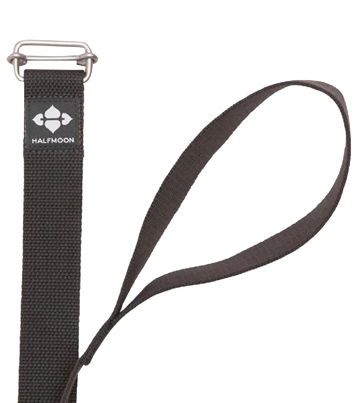 Bring Balance To Your Practice And Budget Halfmoon 8' Organic Cotton Loop Strap Charcoal Bring Balance To Your Practice And Budget Halfmoon 8' Organic Cotton Loop Strap Charcoal