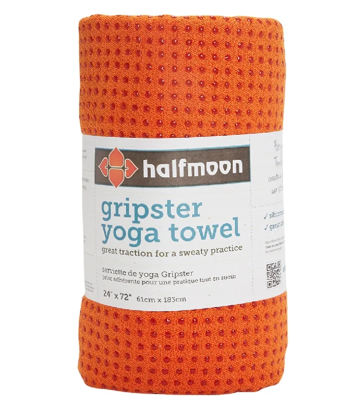 Halfmoon Gripster Yoga Towel Orange