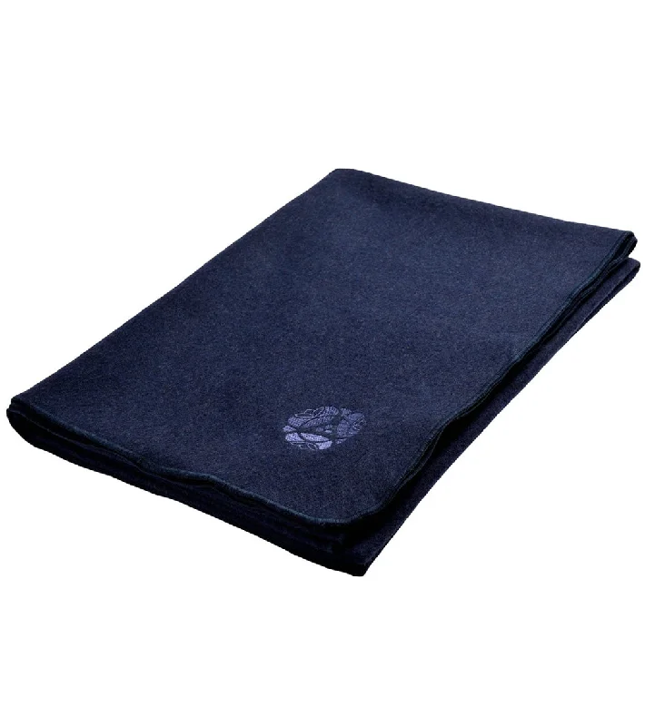 High-Performance Yoga Gear, Low Prices Hugger Mugger Deluxe Wool Blanket Navy