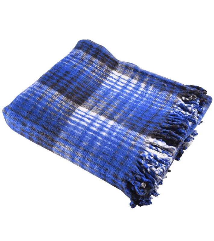 Flexibility Meets Affordability In Our Yoga Sale Hugger Mugger Recycled Plaid Blanket Blue Flexibility Meets Affordability In Our Yoga Sale Hugger Mugger Recycled Plaid Blanket Blue