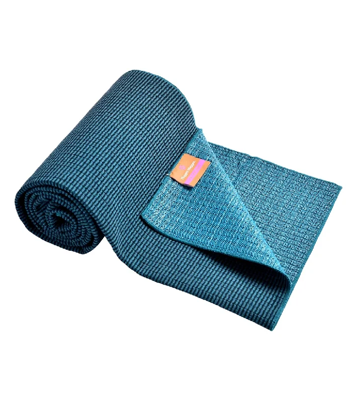 Hugger Mugger The Yoga Mat Towel 72" 1.6mm Midnightblue