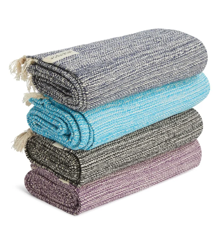 Lightweight, Breathable, And Now More Affordable Jade Yoga Recycled Cotton Yoga Blanket Teal Lightweight, Breathable, And Now More Affordable Jade Yoga Recycled Cotton Yoga Blanket Teal