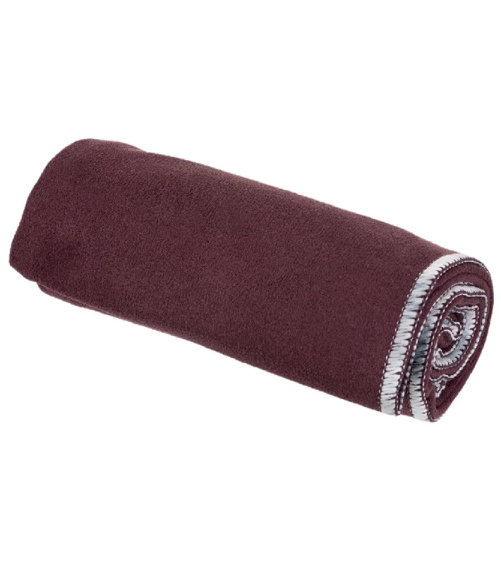 Stretch, Relax, And Save On Yoga Essentials Manduka eQua Yoga Hand Towel Raisin