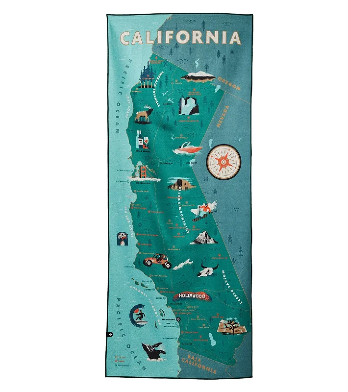 Nomadix Original Towel California Map