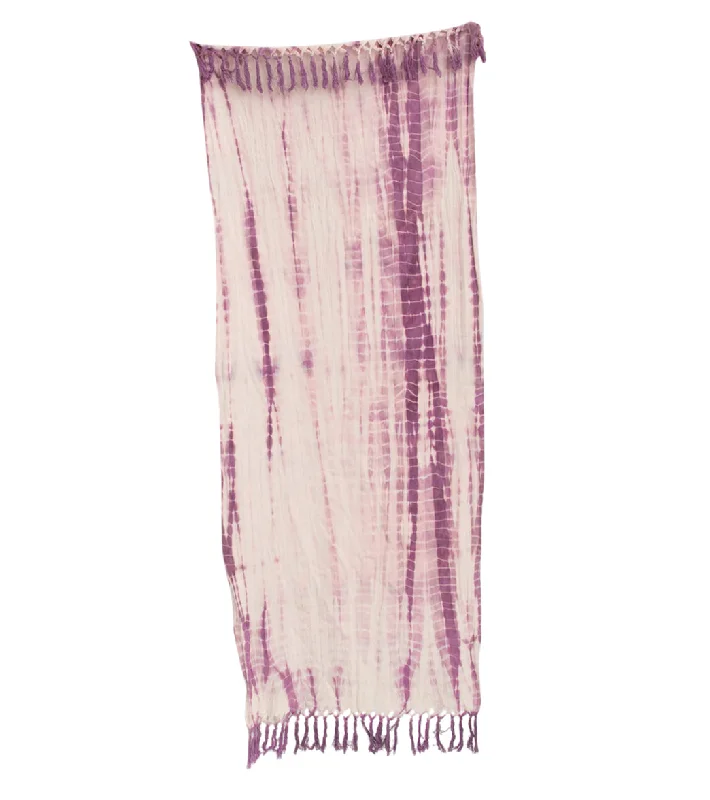 Oko Living Naturally Dyed Herbal Yoga Mat Towel Amethyst