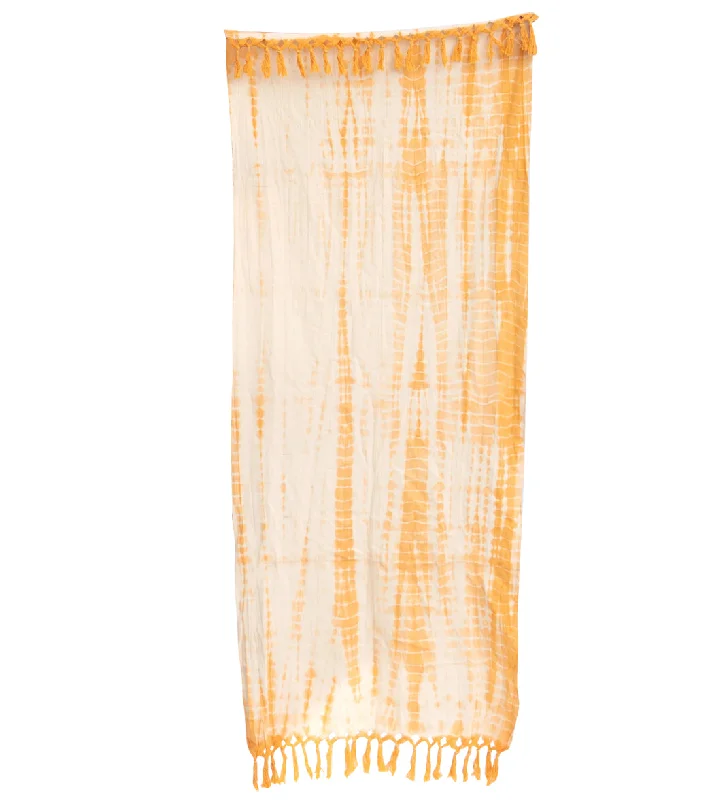 Oko Living Naturally Dyed Herbal Yoga Mat Towel sunstone