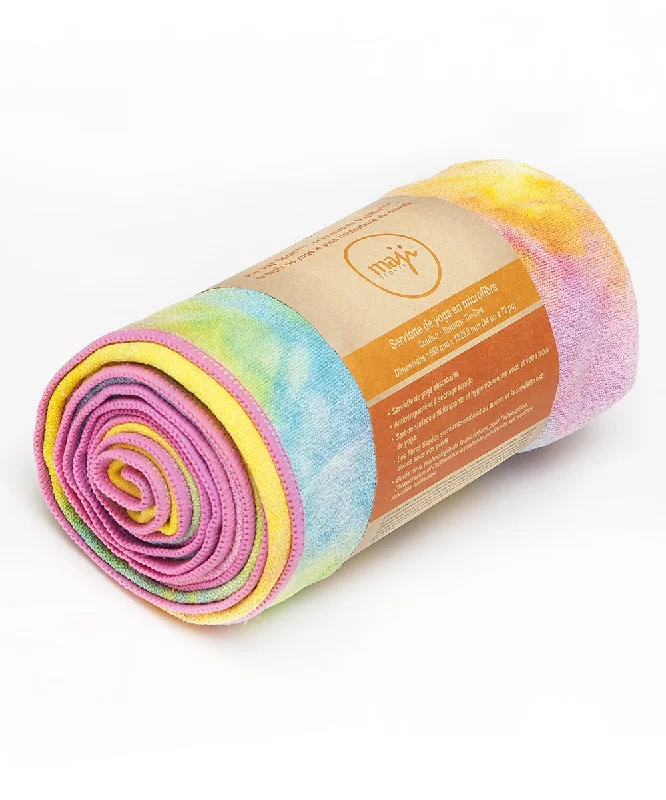 Align Your Practice With Unbeatable Deals Noskid Sandwash Tie Dye Yoga Towel