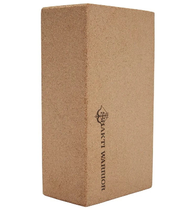 Stretch In Comfort With Affordable Yoga Gear Shakti Warrior Surya Cork Yoga Block