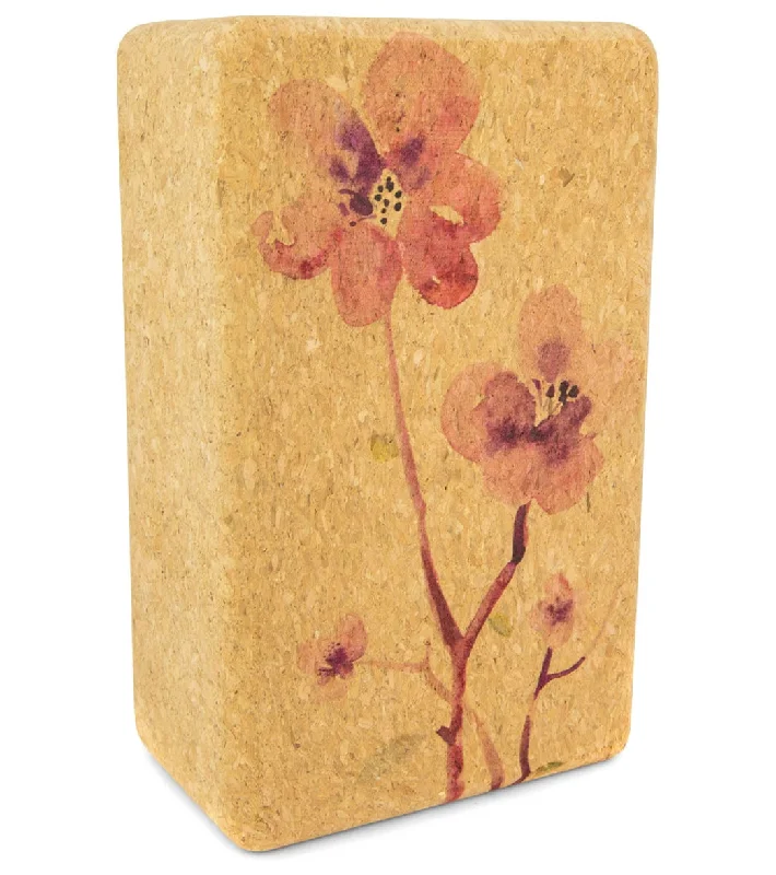 Save Big On The Best Yoga Accessories Yoloha Artist Yoga Block 3.5" Blossom