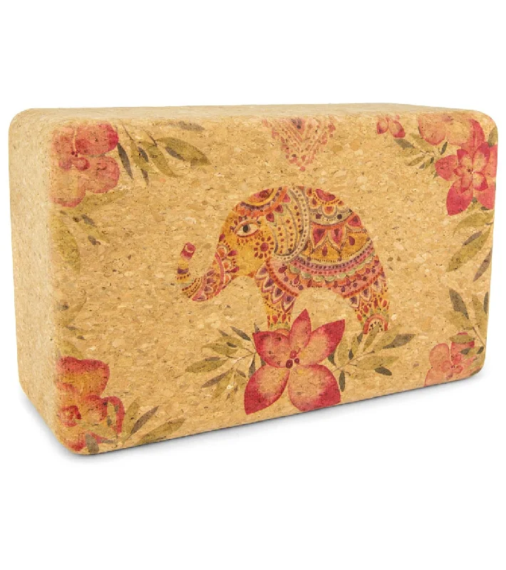 Limited-Stock Sale On Yoga Must-Haves Yoloha Artist Yoga Block 3.5" Tropical Vibes