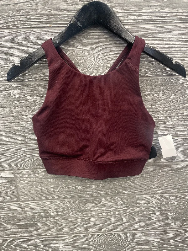 Athletic Bra By Old Navy In Red, Size: S