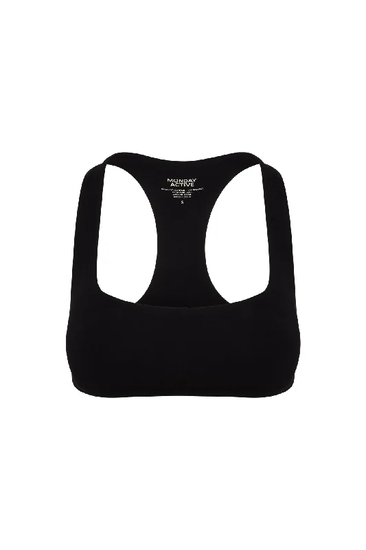 Premium Yoga Wear At Special Discounts Central Park Bra - Black