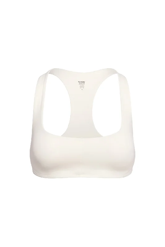 From Warm-Ups To Cooldowns, Shop And Save Central Park Bra - Ivory