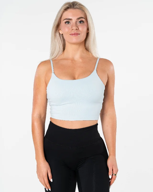 Yoga Wear At Unbeatable Prices Core Crop Top - Light Blue