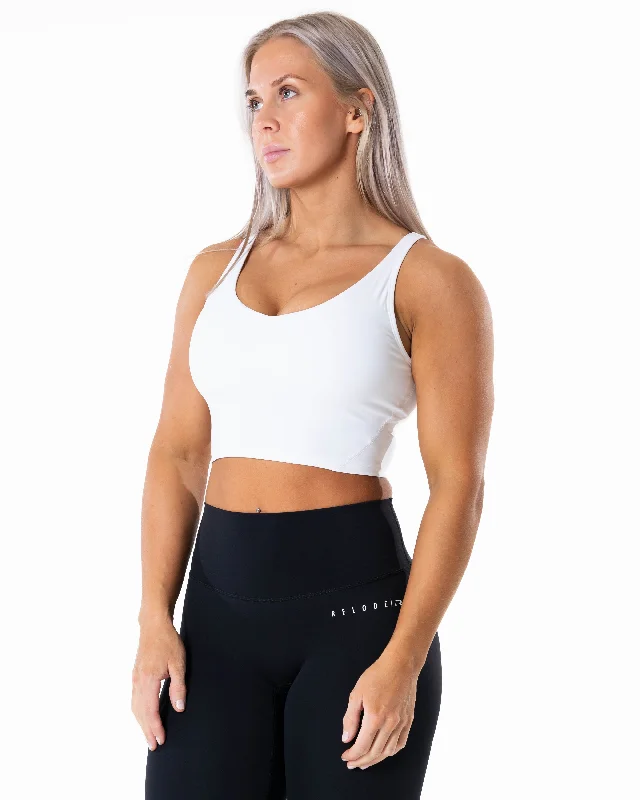 Comfortable, Stylish, And Now More Affordable Core V-Top - White
