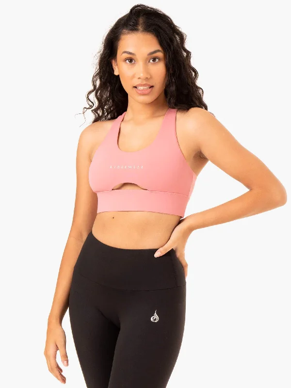 Flexibility Meets Affordability In Our Yoga Wear Sale Focus Contour Sports Bra - Blush Pink Flexibility Meets Affordability In Our Yoga Wear Sale Focus Contour Sports Bra - Blush Pink