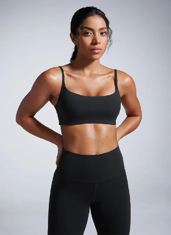 Soft, Supportive Yoga Wear At Unbeatable Savings Butterbreeze Scoop Neck Spaghetti Strap Bras Soft, Supportive Yoga Wear At Unbeatable Savings Butterbreeze Scoop Neck Spaghetti Strap Bras