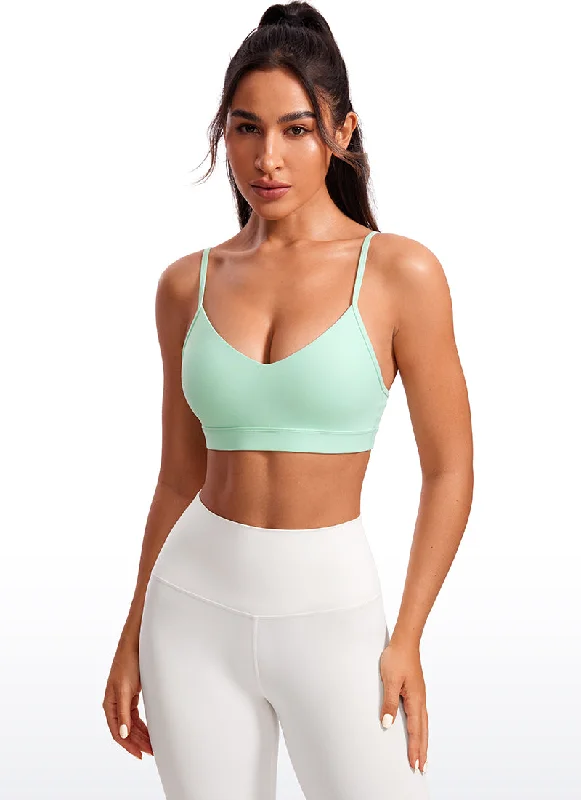 The Yoga Wear Sale You’Ve Been Waiting For Butterluxe V Neck Spaghetti Straps Bra