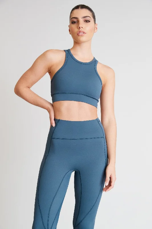 Stretch In Style With Budget-Friendly Yoga Wear Hustle Racer Bra