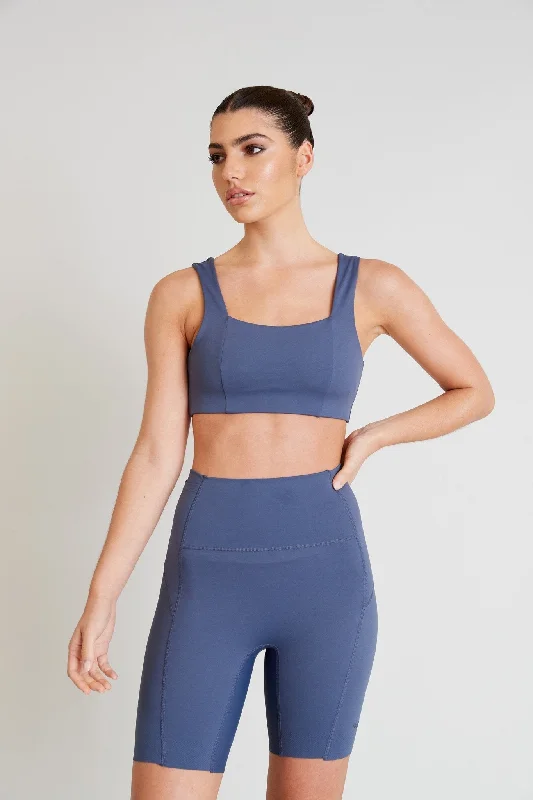 Performance Meets Savings In Our Yoga Wear Sale Hustle Square Neck Sports Bra