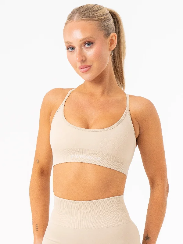Find Your Perfect Fit With Discounted Yoga Outfits Lift 2.0 Seamless Sports Bra - Sand Find Your Perfect Fit With Discounted Yoga Outfits Lift 2.0 Seamless Sports Bra - Sand