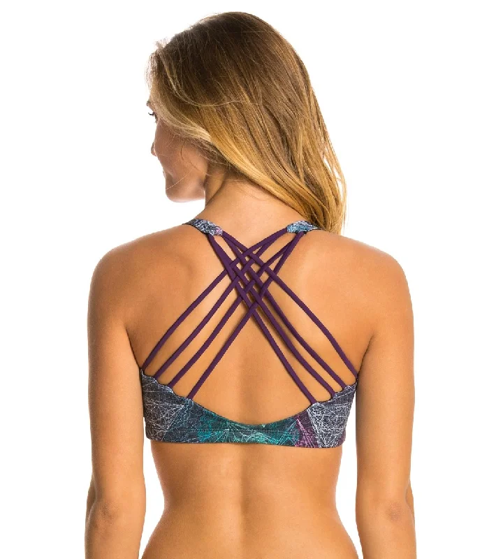 Breathe, Stretch, And Save On Yoga Apparel Onzie Chic Yoga Sports Bra Mathematics/Eggplant Breathe, Stretch, And Save On Yoga Apparel Onzie Chic Yoga Sports Bra Mathematics/Eggplant