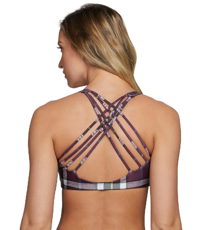 From Warm-Ups To Cooldowns, Shop And Save Onzie Chic Yoga Sports Bra Plaid