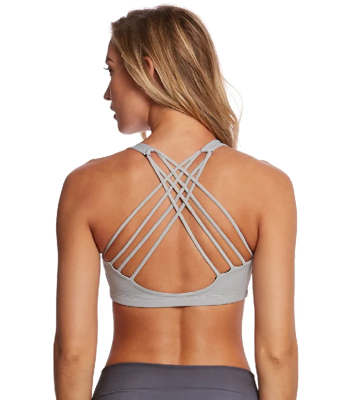 Premium Yoga Wear At Special Discounts Onzie Chic Yoga Sports Bra Stone