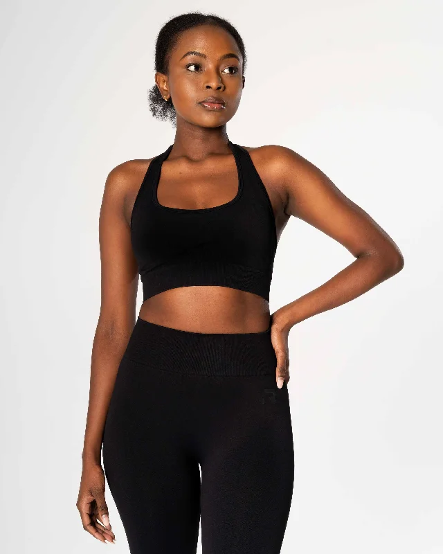 Elevate Your Practice With Affordable Yoga Wear Radiant Top - Black