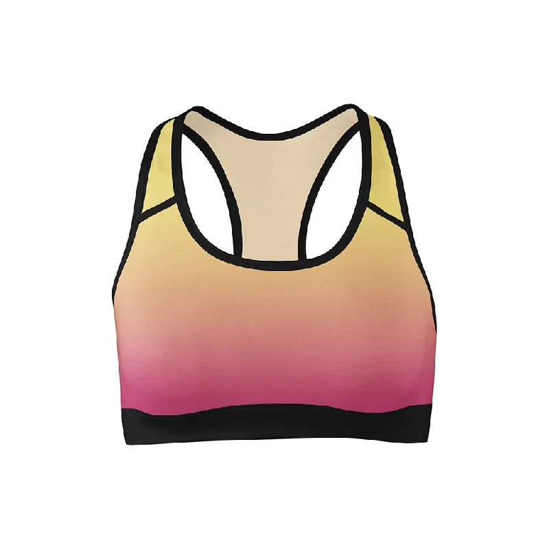 Summer Sunset Sports Bra