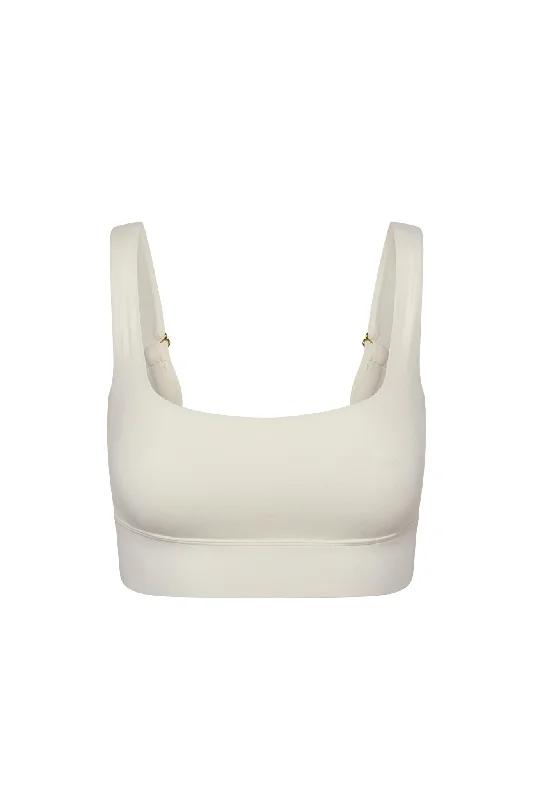 Breathable, Moisture-Wicking, And Budget-Friendly Denali “The Devin Bra” - Ivory