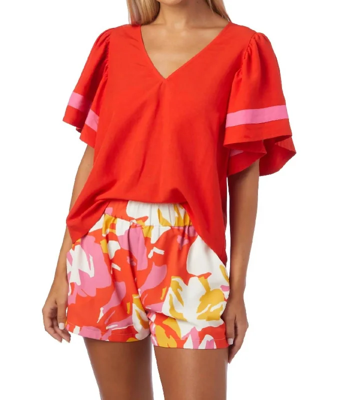 Unmissable Deals On Flexible Yoga Apparel Cailan Short In Coral Charm