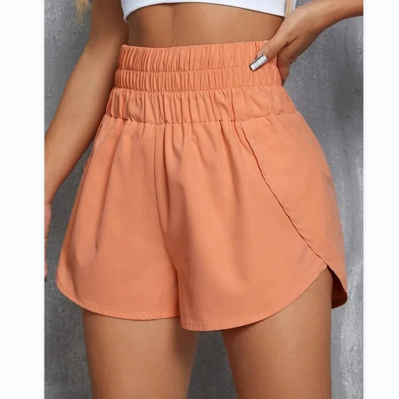 Limited-Stock Sale On Yoga Tops And Leggings Outdoor Workout Fitness High Waist Elastic Shorts Limited-Stock Sale On Yoga Tops And Leggings Outdoor Workout Fitness High Waist Elastic Shorts